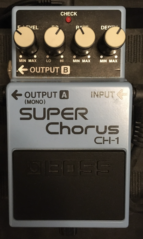 Boss Super Chorus CH-1 pedal