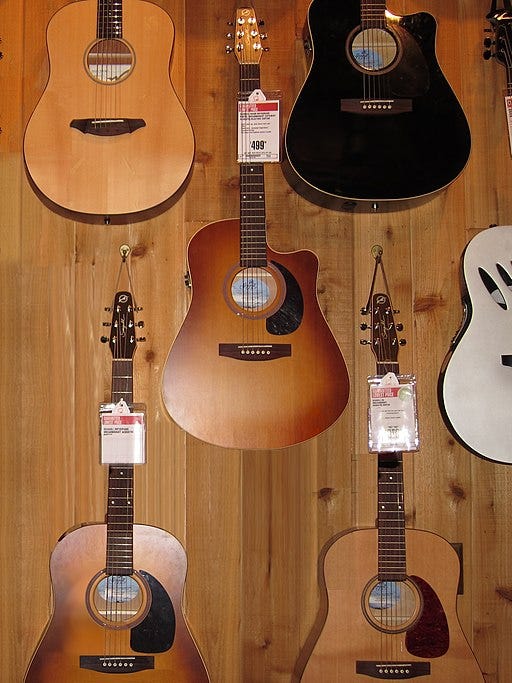 Godin acoustic guitars